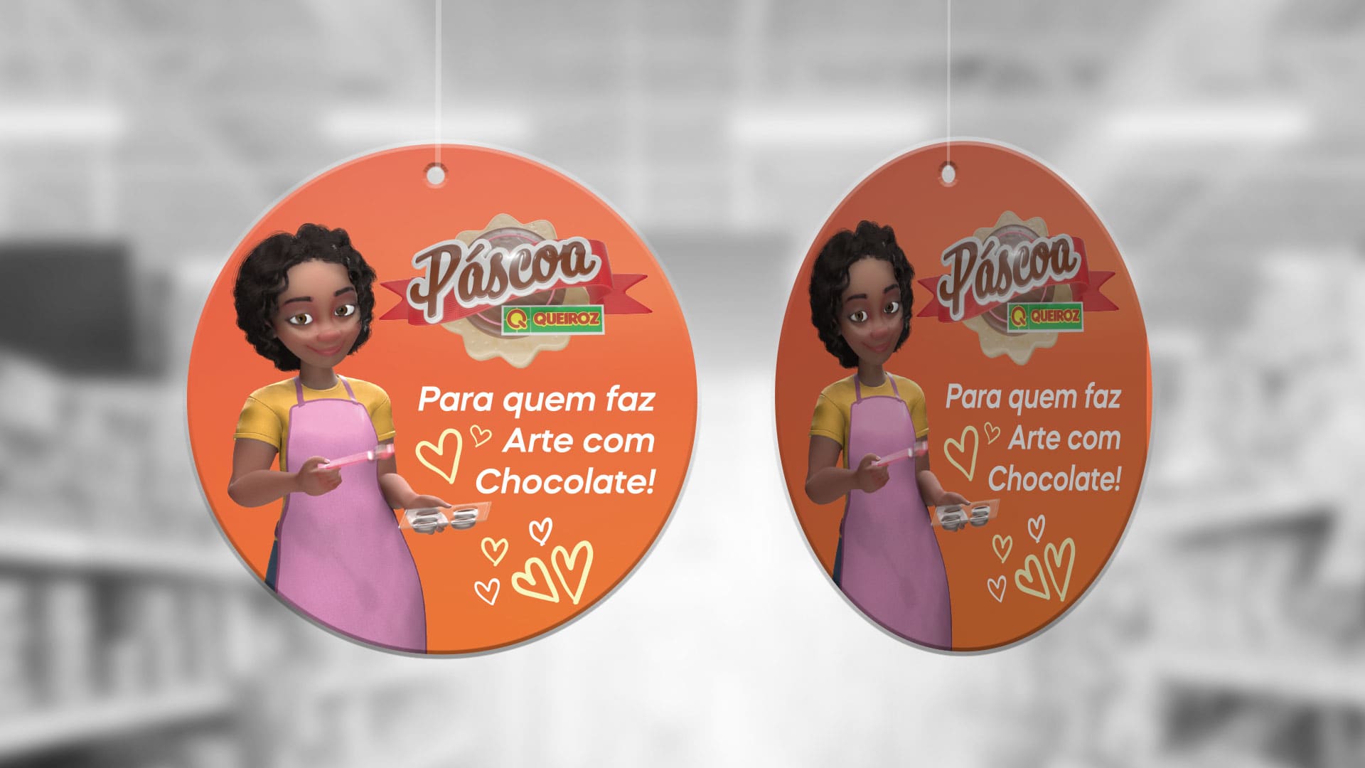 Portifolio Mobile Páscoa Lojas Queiroz