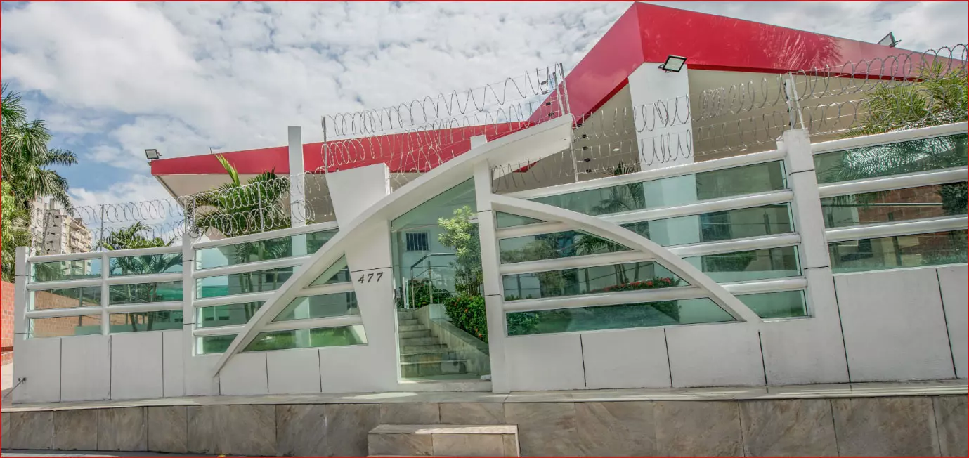 Fachada da agência RED Agency